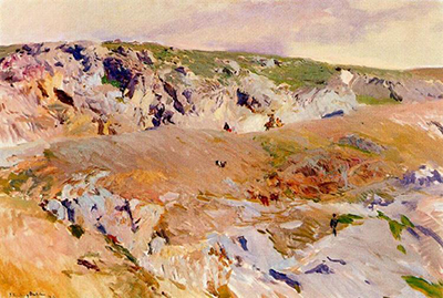 Roads of Alijales, Toledo Joaquin Sorolla